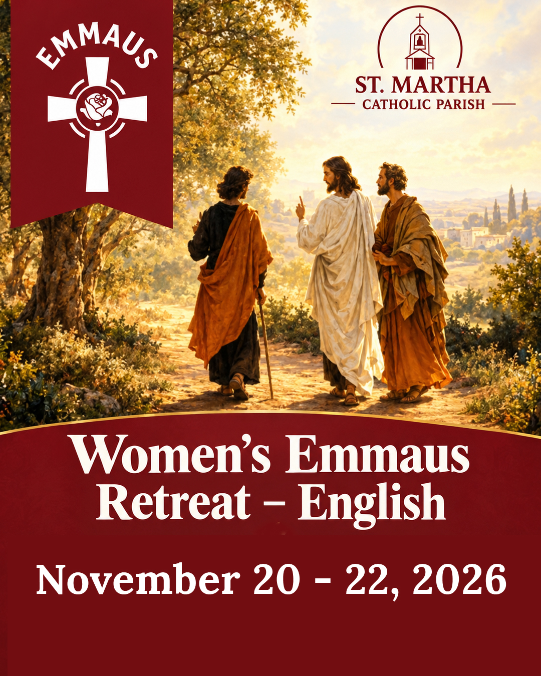 Women's Emmaus Retreat - English
